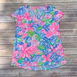 Lilly Pulitzer V-Neck Tee